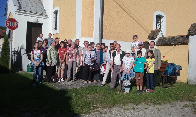 A sárvári egyházkerületi nap kajárpéci résztvevői