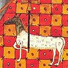 A mennyei Jeruzsálem ábrázolása A Morgan-Beatus-Apokalipszis kódex egyik oldalán, 1047 – Nemzeti Könyvtár, Madrid